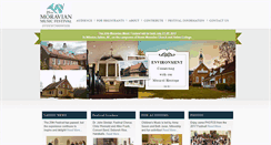 Desktop Screenshot of moravianmusicfestival.org